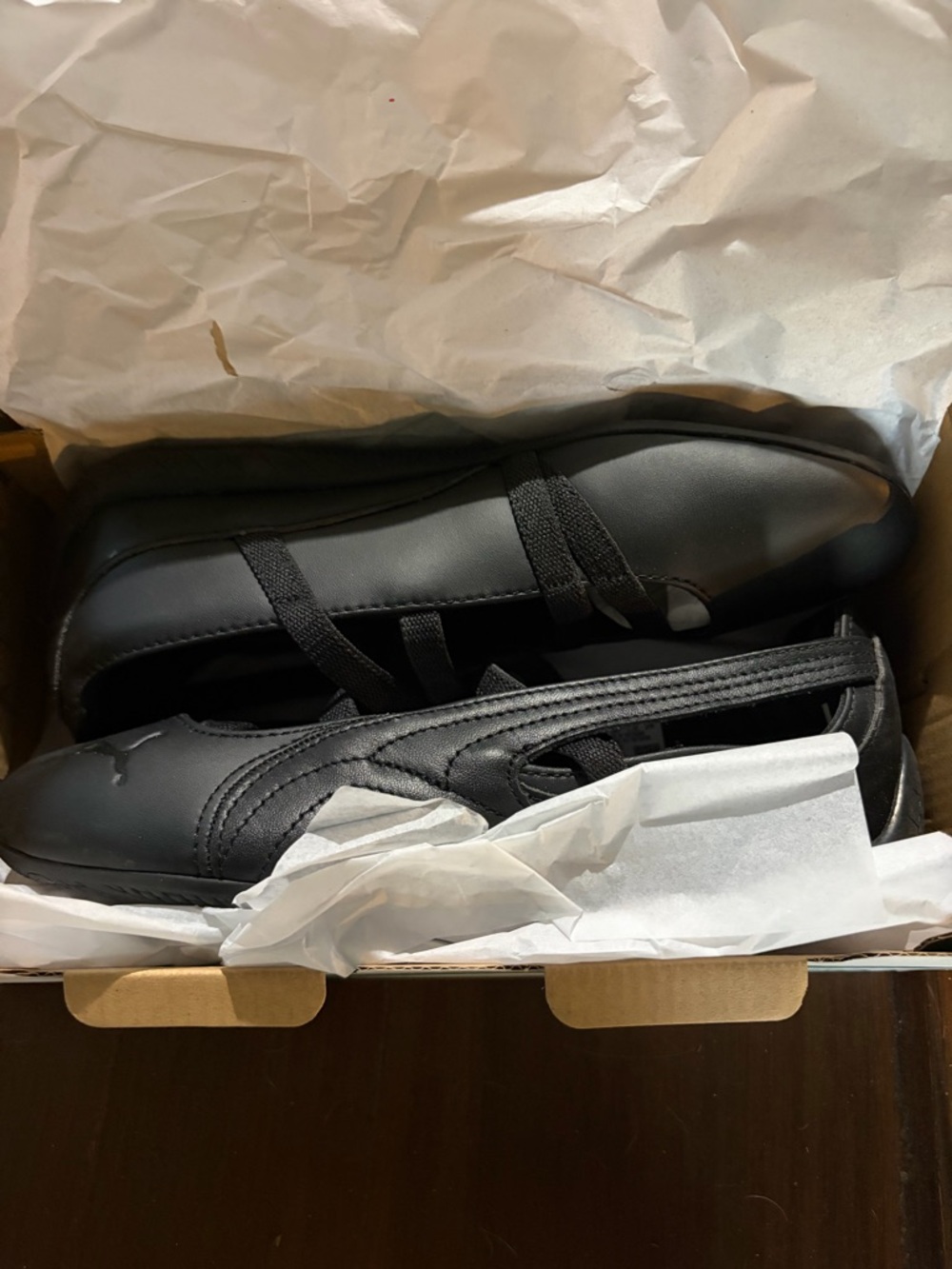 Puma Speedcat Black Ballet Flats